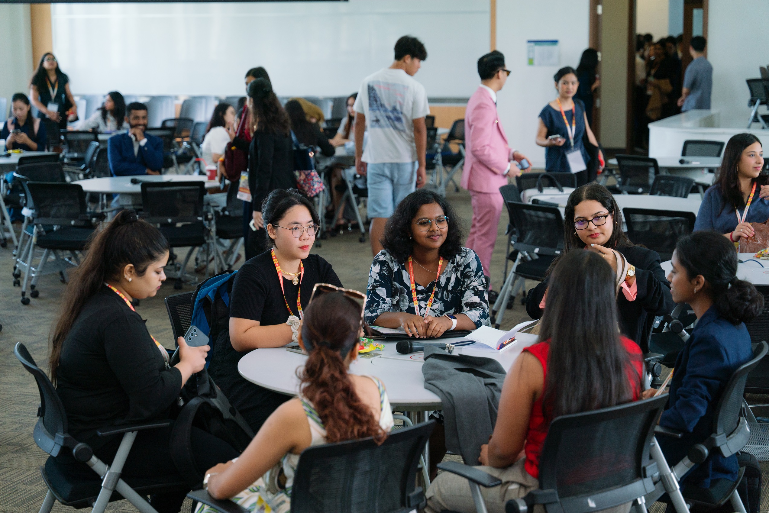 Knowloria learners collaborating in a workshop